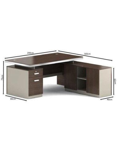 CONCEPT Reversible Desk 200x160cm...