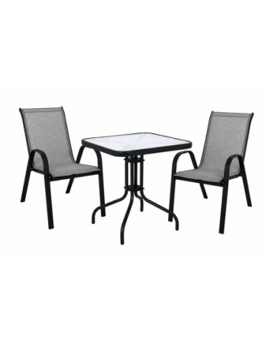RIO Set (Table 70x70cm+2 Armchairs)...