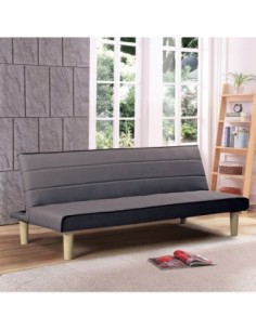 BIZ Sofa-Bed - Fabric Brown 2