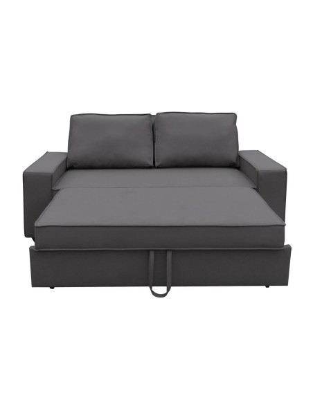 ALISON Sofabed Pu-Nabuk Grey