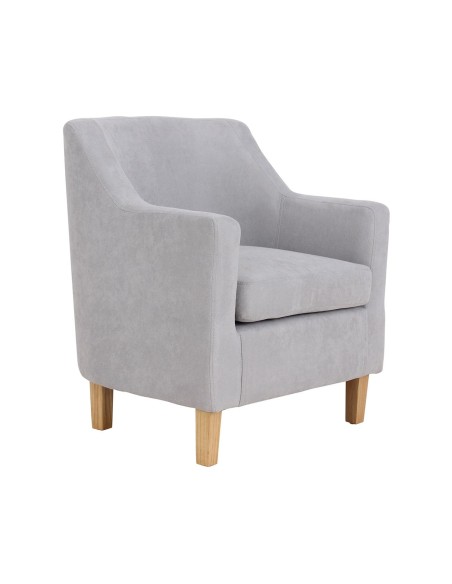 BETA Armchair Light Grey Fabric