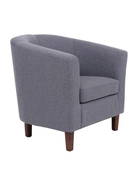 BOGA Armchair Fabric Grey