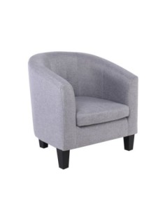 BOGA Armchair Grey Fabric
