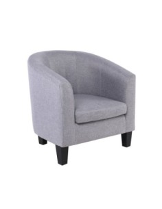 BOGA Armchair Grey Fabric 2