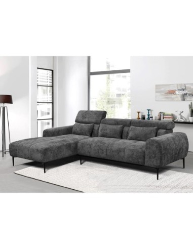 ELORA Left Facing Corner Sofa Fabric...