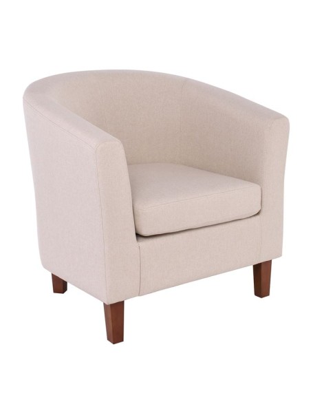 BOGA Armchair Beige Fabric