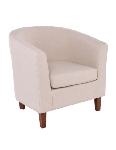 BOGA Armchair Beige Fabric