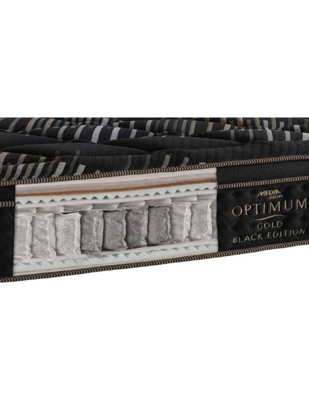 OPTIMUM GOLD BLACK EDITION Mattress Media Strom 102-110×200 cm