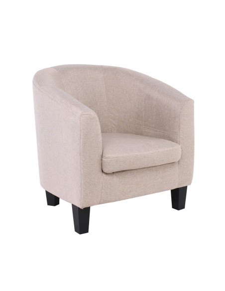 BOGA Armchair Beige Fabric