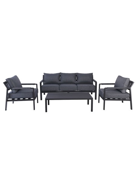 RIVIERA Set Alu, Anthracite (4pcs)