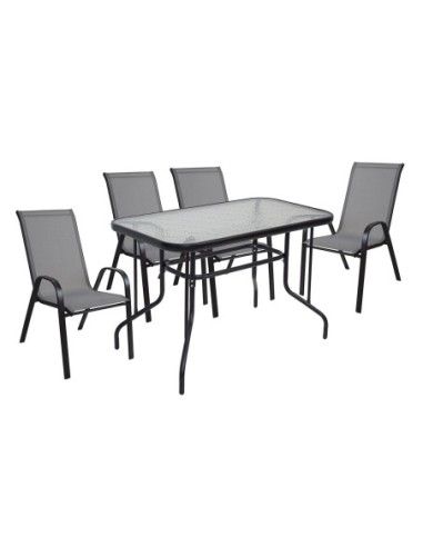 RIO Set (Table 110x60cm+4 Armchairs)...
