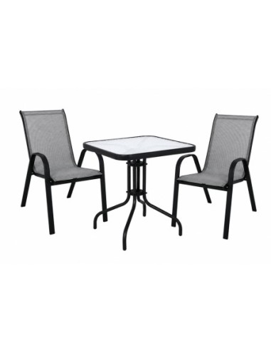 RIO Set (Table 70x70cm+2 Armchairs)...