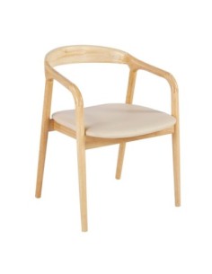 SIMONE Armchair Natural, Pu... 2