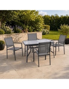 LANSON Set (Table 120x70+4...