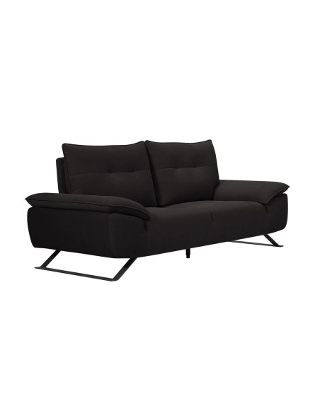 SELENA 2-Seater Sofa Anthracite Fabric