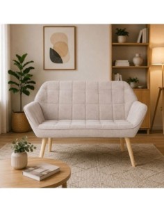 ALMA 2-Seater Sofa Natural...