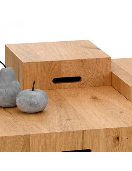 Τραπεζάκι Σαλονιού WOODY SQUARE Komfy by Sofa Company