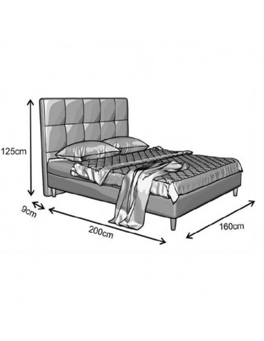 NAPOLI Bed Media Strom