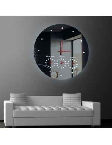C200 Mirror - Clock by PL Mirrors