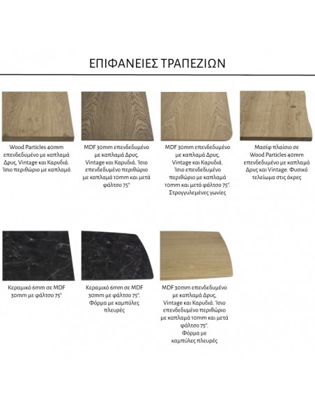 Τραπεζαρία KOS Table2B