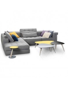 Καναπές Γωνιακός με Ανάκλιση Πλάτης EDISON Sofa Company