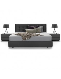 Κρεβάτι AL Komfy by Sofa Company Ντυμένο Υφασμάτινο