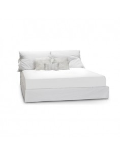 Κρεβάτι AMY Komfy by Sofa Company Υφασμάτινο Ντυμένο