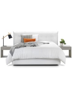 MIU Upholstered Fabric Bed Komfy by Sofa Company