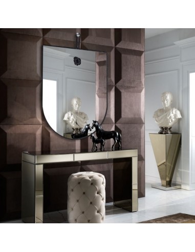 D90 Mirror - Clock by PL Mirrors