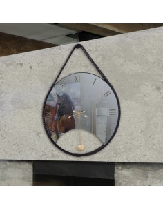 D100 Mirror - Clock by PL Mirrors