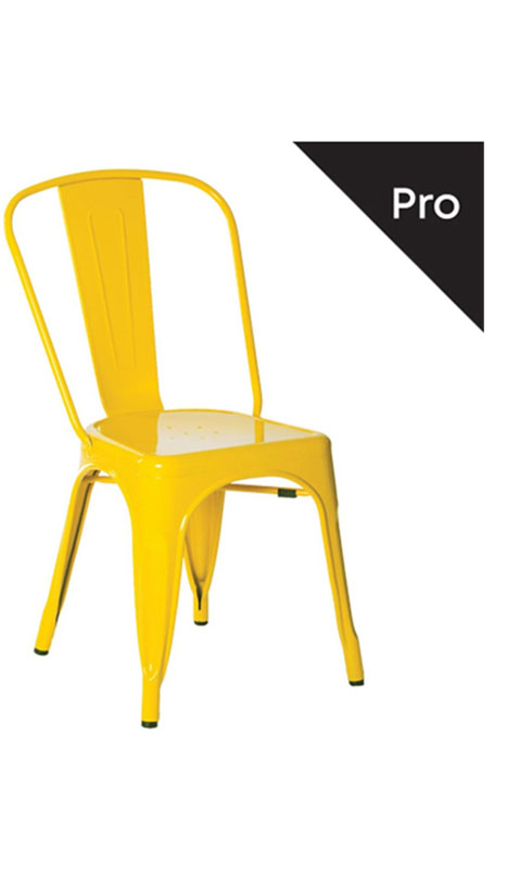 Έπιπλα εξωτερικού χώρου Relix καρέκλα κίτρινη | Artline Έπιπλα Άργος
