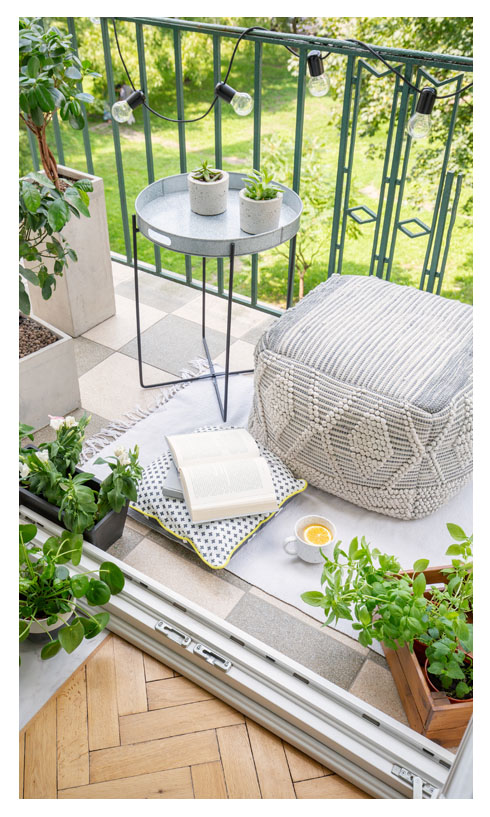 Έπιπλα εξωτερικού χώρου για μικρά μπαλκόνια | Artline | Έπιπλα Άργος